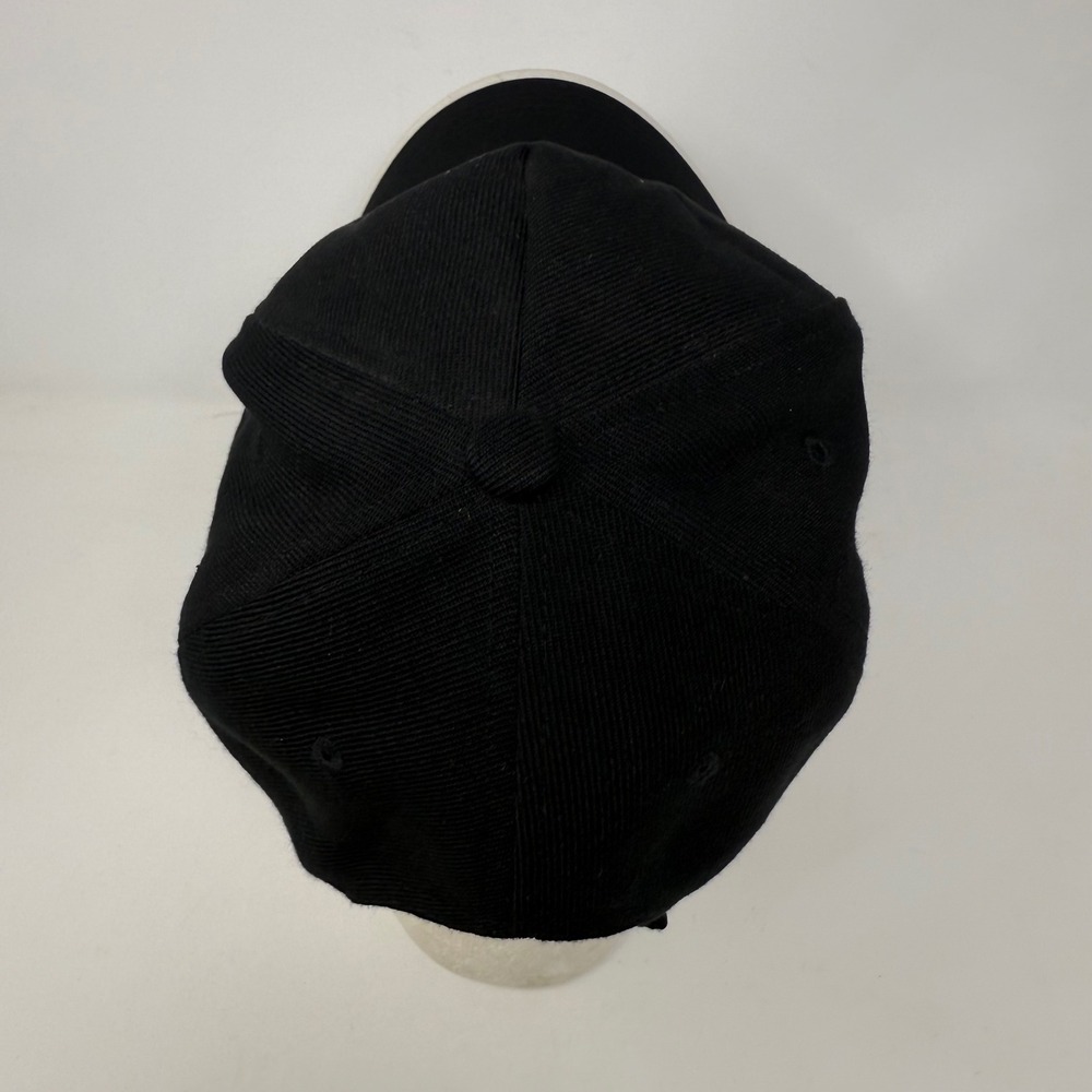 SGA Anaheim Ducks Baseball Cap‎ Black Gold White Embroidered Strapback OSFM - Picture 5 of 8